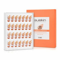 Hình Ảnh Tế Bào Gốc Salmon Chiết Xuất Cá Hồi DN Ampoule Dược Mỹ Phẩm Suiskin 28 Days - sieuthilamdep.com