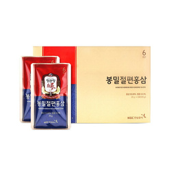 Hình Ảnh Hồng Sâm Thái Lát Tẩm Mật Ong KGC Honeyed Korean Red Ginseng Slice (6 gói x 20g) - sieuthilamdep.com