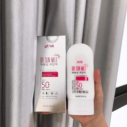 Hình Ảnh Kem Chống Nắng Genie Dr Sun Milk UV Protector SPF50+ PA+++ Hàn Quốc - sieuthilamdep.com