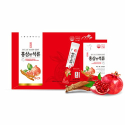 Hình Ảnh Nước Lựu Hồng Sâm Collagen Daedong Korean Red Ginseng Pomegranate Juice Stick - sieuthilamdep.com