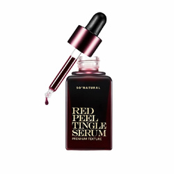 Hình Ảnh Tinh Chất Thay Da Sinh Học So’Natural Red Peel Tingle Serum Premium Texture - sieuthilamdep.com