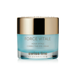 Hình Ảnh Kem Dưỡng Mắt Xóa Nếp Nhăn Swissline Force Vitale Aqua-Vitale Corrective Eye Cream - sieuthilamdep.com