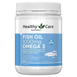 Hình Ảnh Viên Uống Dầu Cá Healthy Care Fish Oil Omega 3 1000mg - sieuthilamdep.com
