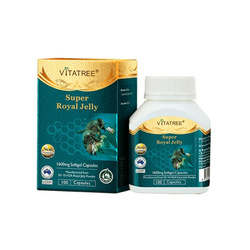 Hình Ảnh Sữa Ong Chúa Vitatree Super Royal Jelly Từ Úc 100 viên - sieuthilamdep.com