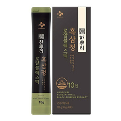 Hình Ảnh Tinh Chất Hắc Sâm CJ Hanppuri Korean Royal Black Ginseng Extract - sieuthilamdep.com