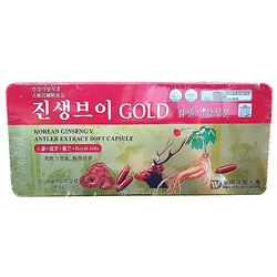 Hình Ảnh Viên Linh Chi Hồng Sâm Nhung Hươu Dongwon Korean Ginseng V Antler Extract Soft Capsule Gold 120 Viên, Tùy Chọn: 120 Viên - sieuthilamdep.com