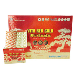 Hình Ảnh Viên Tinh Dầu Thông Đỏ Chính Phủ Vita Red Gold Hàn Quốc - sieuthilamdep.com
