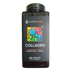 Hình Ảnh Viên Uống Collagen Cho Nam Youtheory Men's Collagen Advanced Formula Type 1,2&3 - sieuthilamdep.com
