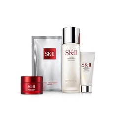 Hình Ảnh Bộ 4 Món Dưỡng Da SK-II Facial Treatment Bestseller Trial Kit Nhật Bản - sieuthilamdep.com