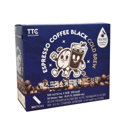 Hình Ảnh Cafe Đen Hồng Sâm Ủ Lạnh KGS Espresso Coffee Black Cold Brew (10ml x 50 gói) - sieuthilamdep.com