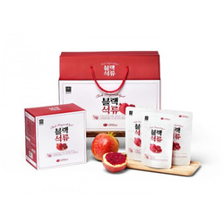 Hình Ảnh Nước Ép Lựu Và Hắc Sâm KGS Black Pomegranate Liquid (70ml x 30 gói) - sieuthilamdep.com