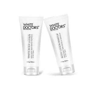 Hình Ảnh Bộ Đôi Dưỡng Trắng Da Toàn Thân Ngày Và Đêm White Doctors - Body Lotion Makeup & White Body Lotion - sieuthilamdep.com