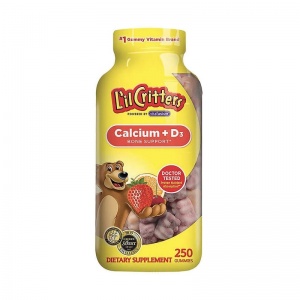 Hình Ảnh Kẹo Gấu Bổ Sung Canxi Lil Critters Calcium Gummy Bears With Vitamin D3 - sieuthilamdep.com