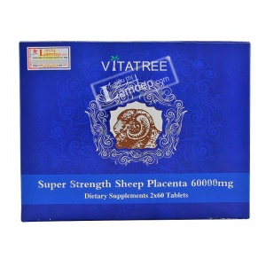Hình Ảnh Nhau Thai Cừu Vitatree Super Strength Sheep Placenta 60000mg 120 Viên, 3 hình ảnh - sieuthilamdep.com