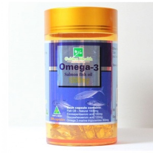 Hình Ảnh Tinh Dầu Cá Hồi Omega 3 Salmon Fish Oil Golden Health (1000mg x 365 Viên) - sieuthilamdep.com