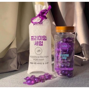 Hình Ảnh Tinh Dầu Dưỡng Tóc Genie Vitamin Protein For Hair Hàn Quốc, 2 hình ảnh - sieuthilamdep.com