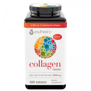 Hình Ảnh Viên Uống Collagen Youtheory +Biotin 390 Viên Type 1,2&3 Từ Mỹ - sieuthilamdep.com