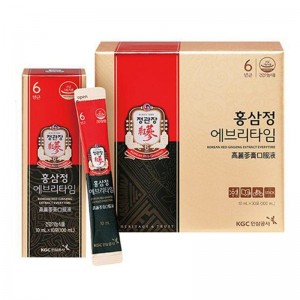Hình Ảnh Nước Hồng Sâm KGC Korean Red Ginseng Extract Everytime (30 gói x 10ml) - sieuthilamdep.com