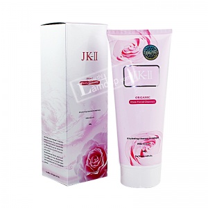 Hình Ảnh Sữa Rửa Mặt Hoa Hồng JK-II Organic Rose Facial Cleanser 200g - sieuthilamdep.com