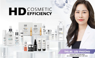Thương hiệu HD Cosmetic Efficiency khuyến mãi 10% toàn bộ sản phẩm