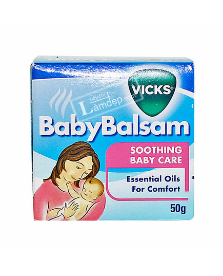 Hình Ảnh Dầu Vicks Baby Balsam - Giữ Ấm, Phòng Ngừa Ho, Cảm Lạnh Cho Bé, 3 hình ảnh - sieuthilamdep.com