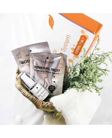 Hình Ảnh Bộ Kem Tắm Trắng SAKURA SUPER WHITE PRO SYSTEM, 3 hình ảnh - sieuthilamdep.com