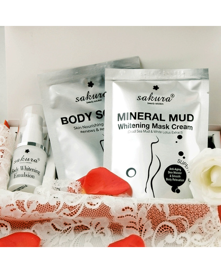 Hình Ảnh Bộ Kem Tắm Trắng SAKURA SUPER WHITE PRO SYSTEM, 4 hình ảnh - sieuthilamdep.com