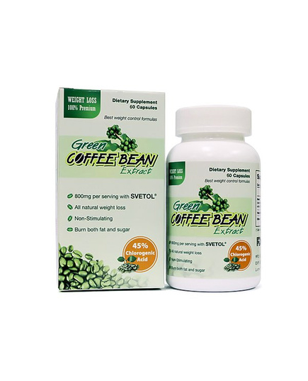 Hình Ảnh Thuốc Giảm Cân GREEN COFFEE BEAN Chiết Xuất Từ Hạt Cafe Xanh, 5 hình ảnh - sieuthilamdep.com