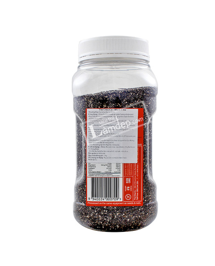 Hình Ảnh Hạt Chia Đen Black Chia Của The Chia Co Úc (1kg), 2 hình ảnh - sieuthilamdep.com Hình Ảnh Hạt Chia Đen Black Chia Của The Chia Co Úc (1kg), 2 hình ảnh - sieuthilamdep.com