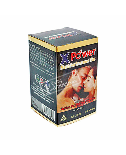 Hình Ảnh Viên Uống Tăng Cường Sinh Lý Nam X Power Men Performance Plus Golden Health (60 Viên), 2 hình ảnh - sieuthilamdep.com