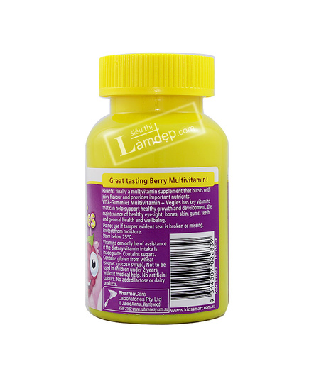 Hình Ảnh Viên Gum Bổ Sung Vitamin Và Rau Cho Trẻ Em Natures Way Kids Smart Vita Gummies, 2 hình ảnh - sieuthilamdep.com Hình Ảnh Viên Gum Bổ Sung Vitamin Và Rau Cho Trẻ Em Natures Way Kids Smart Vita Gummies, 2 hình ảnh - sieuthilamdep.com