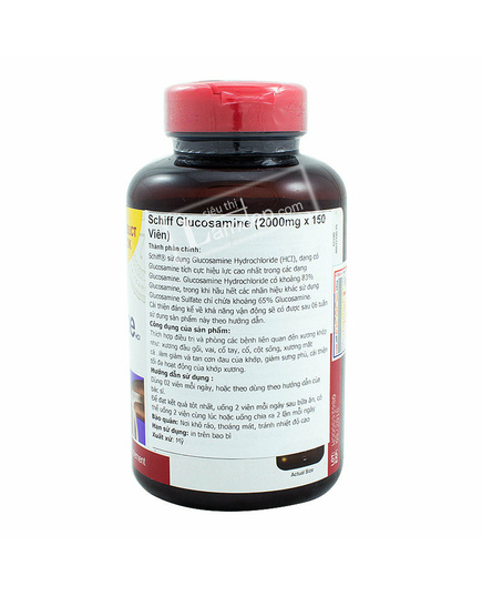 Hình Ảnh Viên Uống Bổ Khớp Schiff Glucosamine (2000mg x 150 Viên), 2 hình ảnh - sieuthilamdep.com
