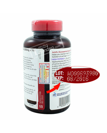 Hình Ảnh Viên Uống Bổ Khớp Schiff Glucosamine (2000mg x 150 Viên), 3 hình ảnh - sieuthilamdep.com