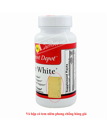 Hình Ảnh Super White No64 - Viên Uống Trắng Da Giải Độc Tố Cao Cấp USA, 3 hình ảnh - sieuthilamdep.com