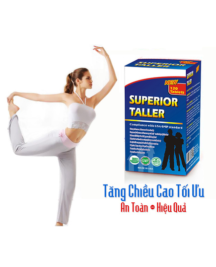 Hình Ảnh Superior Taller – TPCN Tăng Chiều Cao Vượt Trội Từ Thiên Nhiên, 3 hình ảnh - sieuthilamdep.com