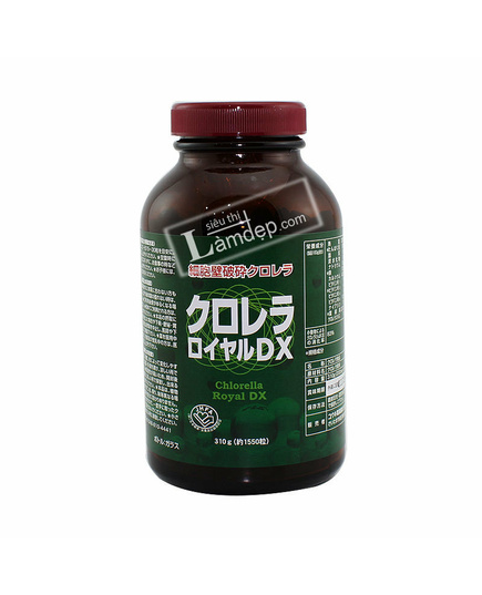 Hình Ảnh Chlorella Royal DX - Tảo Lục Hoàng Gia Nhật Bản (1550 Viên), 2 hình ảnh - sieuthilamdep.com