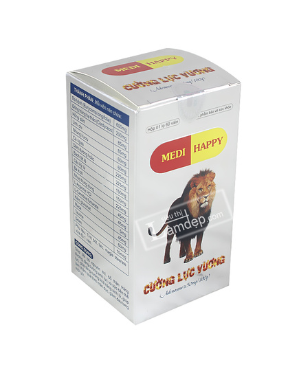 Hình Ảnh Cường Lực Vương Medi Happy - Thảo Dược Tăng Cường Sinh Lý Nam, 2 hình ảnh - sieuthilamdep.com
