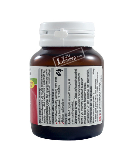 Hình Ảnh Viên Uống Hỗ Trợ Tim Mạch Blackmores Heart Health CoQ10 150mg, 3 hình ảnh - sieuthilamdep.com Hình Ảnh Viên Uống Hỗ Trợ Tim Mạch Blackmores Heart Health CoQ10 150mg, 3 hình ảnh - sieuthilamdep.com