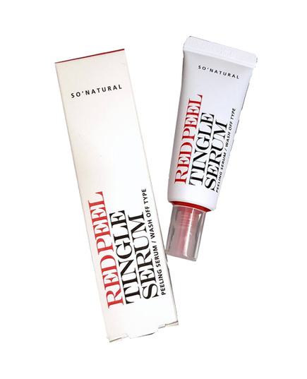 Hình Ảnh Tuýp Tinh Chất Thay Da Sinh Học So’Natural Red Peel Tingle Serum 20ml, 2 hình ảnh - sieuthilamdep.com Hình Ảnh Tuýp Tinh Chất Thay Da Sinh Học So’Natural Red Peel Tingle Serum 20ml, 2 hình ảnh - sieuthilamdep.com
