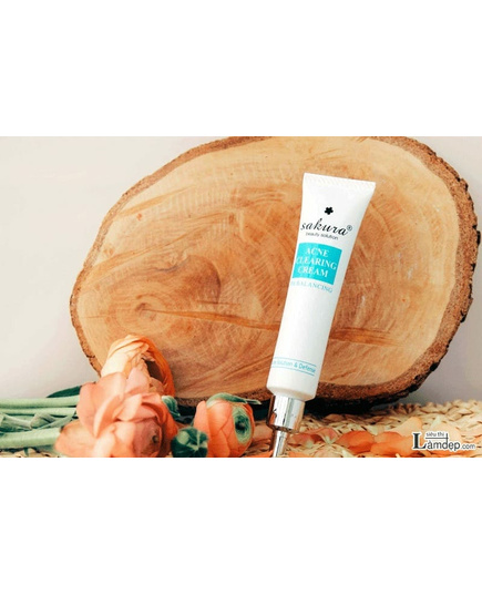 Hình Ảnh Kem Đặc Trị Mụn SAKURA ACNE CLEARING CREAM, 2 hình ảnh - sieuthilamdep.com Hình Ảnh Kem Đặc Trị Mụn SAKURA ACNE CLEARING CREAM, 2 hình ảnh - sieuthilamdep.com