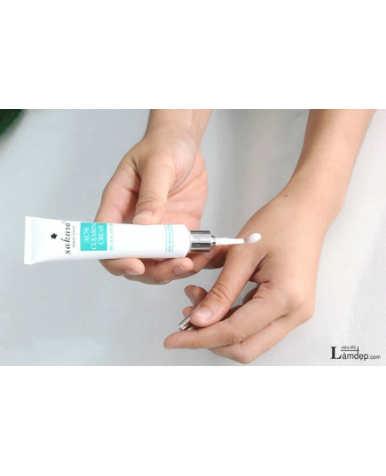 Hình Ảnh Kem Đặc Trị Mụn SAKURA ACNE CLEARING CREAM, 3 hình ảnh - sieuthilamdep.com Hình Ảnh Kem Đặc Trị Mụn SAKURA ACNE CLEARING CREAM, 3 hình ảnh - sieuthilamdep.com