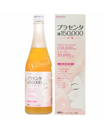 Hình Ảnh Nước Uống Đẹp Da Fracora Placenta Drink 150000mg Collagen 30000mg Từ Nhật Bản, 2 hình ảnh - sieuthilamdep.com Hình Ảnh Nước Uống Đẹp Da Fracora Placenta Drink 150000mg Collagen 30000mg Từ Nhật Bản, 2 hình ảnh - sieuthilamdep.com