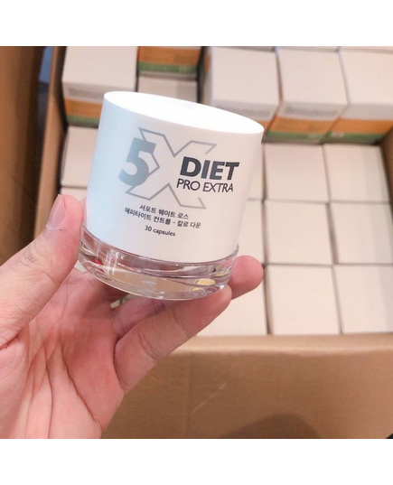 Hình Ảnh Viên Giảm Cân Genie X5 Diet Pro Extra Hiệu Quả Gấp 5 Lần, 2 hình ảnh - sieuthilamdep.com