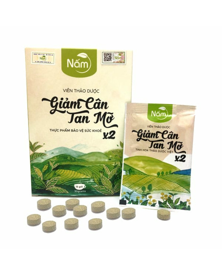 Hình Ảnh Viên Thảo Dược Thuốc Giảm Cân Tan Mỡ Nấm X2, 4 hình ảnh - sieuthilamdep.com