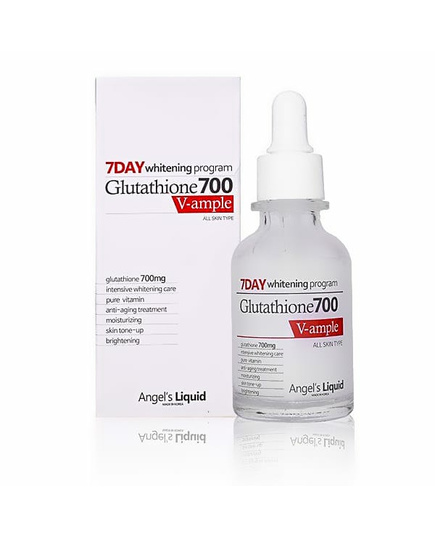 Hình Ảnh Huyết Thanh Trắng Da Angels Liquid 7 Day Whitening Program Glutathione 700 V-Ample - sieuthilamdep.com