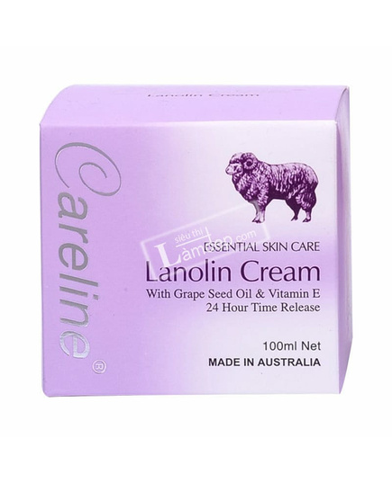 Hình Ảnh Careline Lanolin Cream Essential Skin Care - Kem Mỡ Cừu Kết Hợp Tinh Dầu Hạt Nho Và Vitamin E, 3 hình ảnh - sieuthilamdep.com