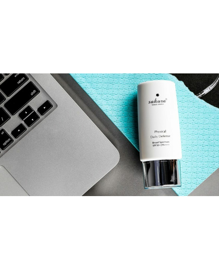 Hình Ảnh Sakura Physical Daily Defense SPF50+ PA++++ - Nhũ Tương Chống Nắng Vật Lý (60gr), Tùy Chọn: 60gr, 3 hình ảnh - sieuthilamdep.com Hình Ảnh Sakura Physical Daily Defense SPF50+ PA++++ - Nhũ Tương Chống Nắng Vật Lý (60gr), Tùy Chọn: 60gr, 3 hình ảnh - sieuthilamdep.com