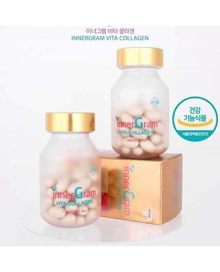 Hình Ảnh Viên Uống Cấp Nước Trắng Da Inner Gram Vita Collagen Hàn Quốc, 2 hình ảnh - sieuthilamdep.com