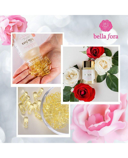 Hình Ảnh Viên Uống Tạo Hương Thơm Tự Thân Tinh Chất Hoa Hồng Bella Fora, 5 hình ảnh - sieuthilamdep.com
