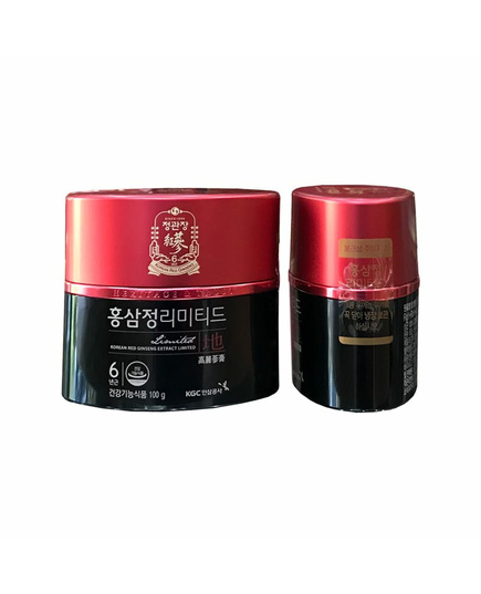 Hình Ảnh Cao Địa Sâm KGC Korean Red Ginseng Extract Limited (100g x 3 lọ), Tùy Chọn: 100gr x 3 lọ, 2 hình ảnh - sieuthilamdep.com Hình Ảnh Cao Địa Sâm KGC Korean Red Ginseng Extract Limited (100g x 3 lọ), Tùy Chọn: 100gr x 3 lọ, 2 hình ảnh - sieuthilamdep.com